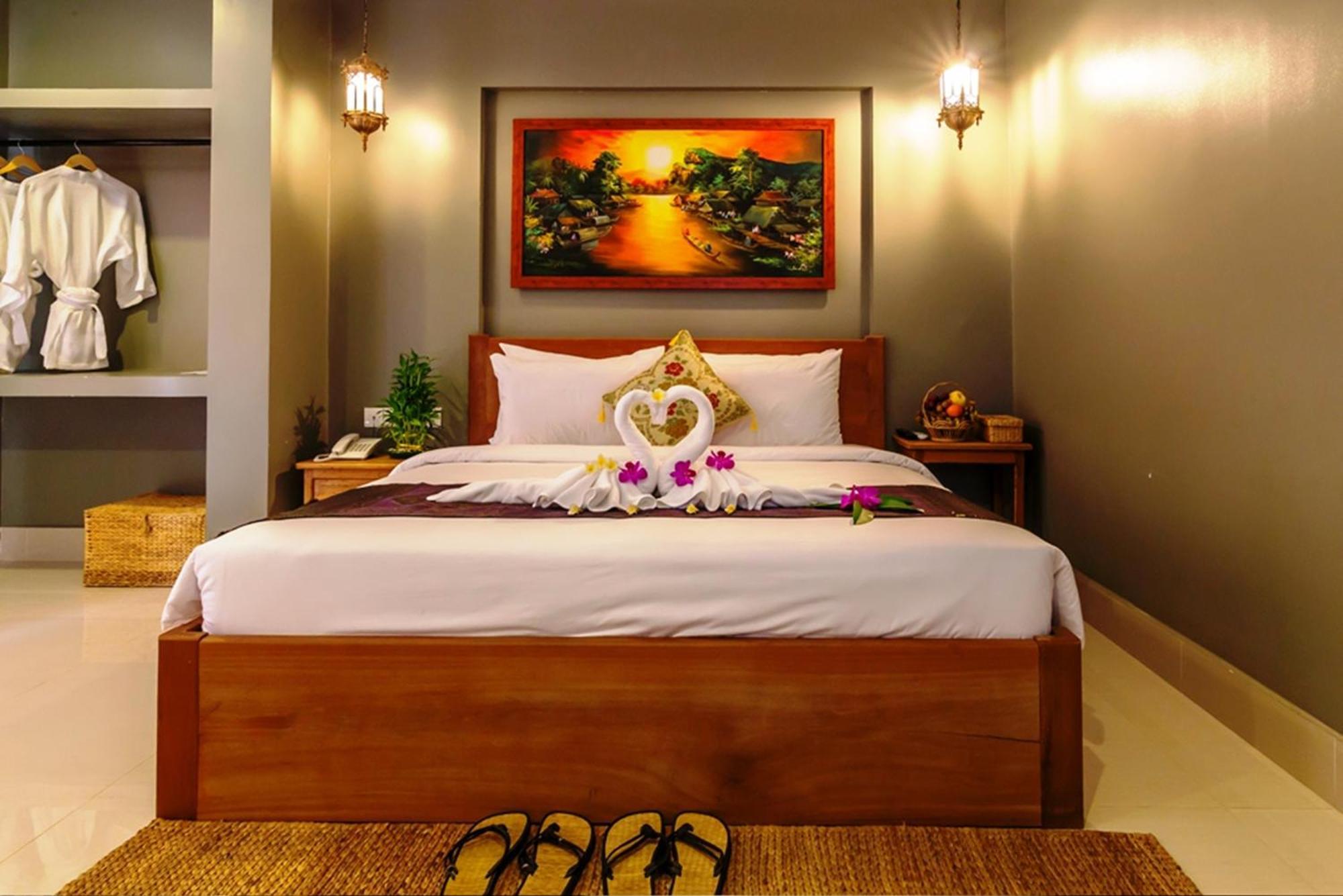 Plumeria Hotel & Spa Ciudad de Siem Riep Habitación foto
